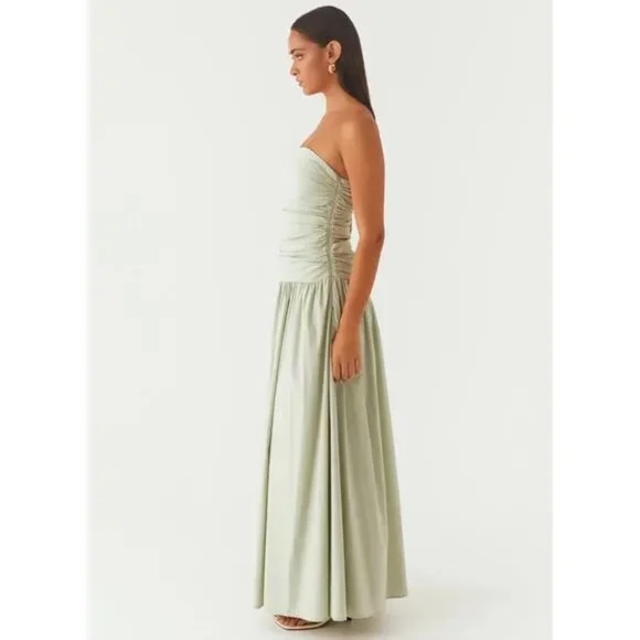 Peppermayo Carmel Maxi Dress in Sage sz 2 - www.panoramagroup.in